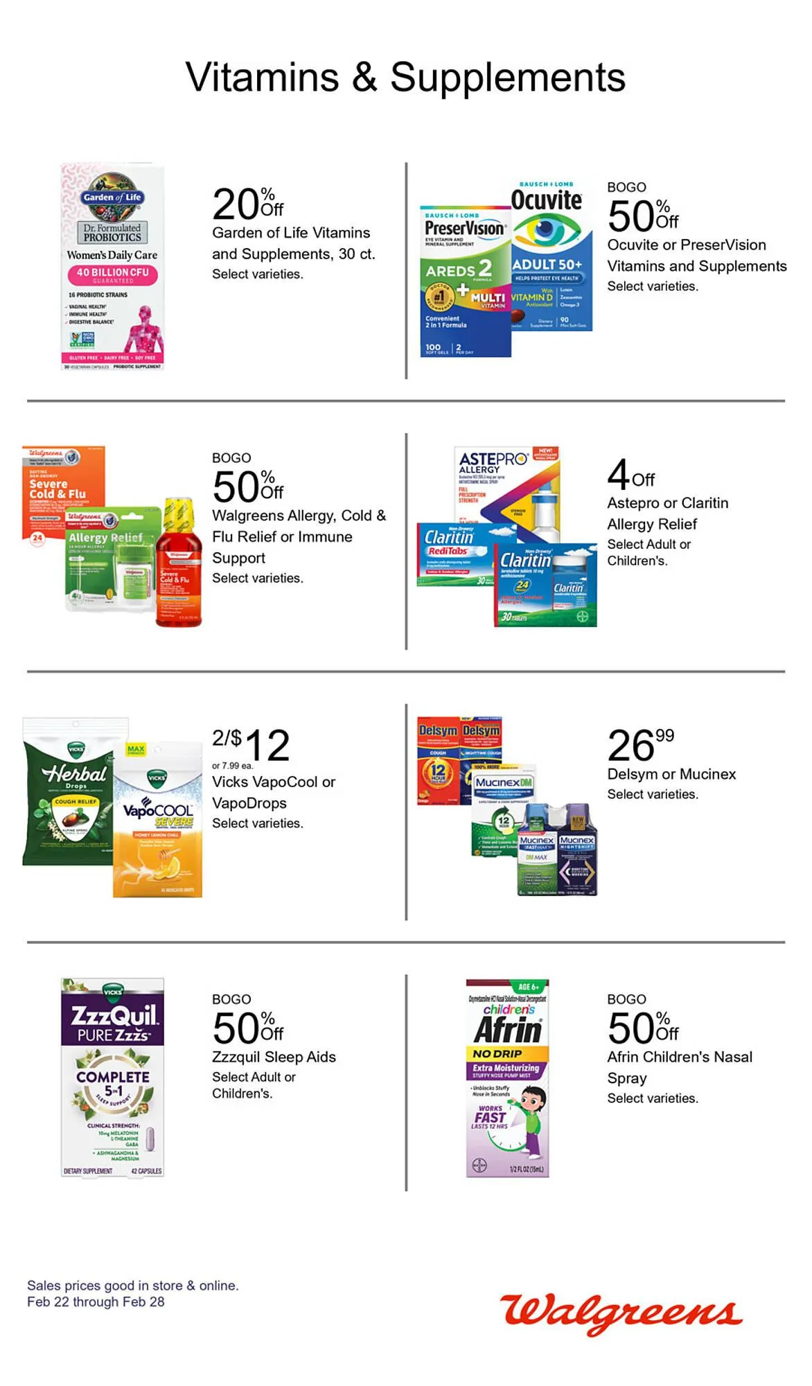 Weekly ad Walgreens weekly ad from February 22 to February 28 2026 - Page 12