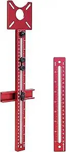 Router Jig Kit 2025 | 24" 4-in-1 Woodworking Guide System, Adjustable Router Circle Cutting Jig with 610mm Sliding Rail for Cabinets, MDF, Hardwood