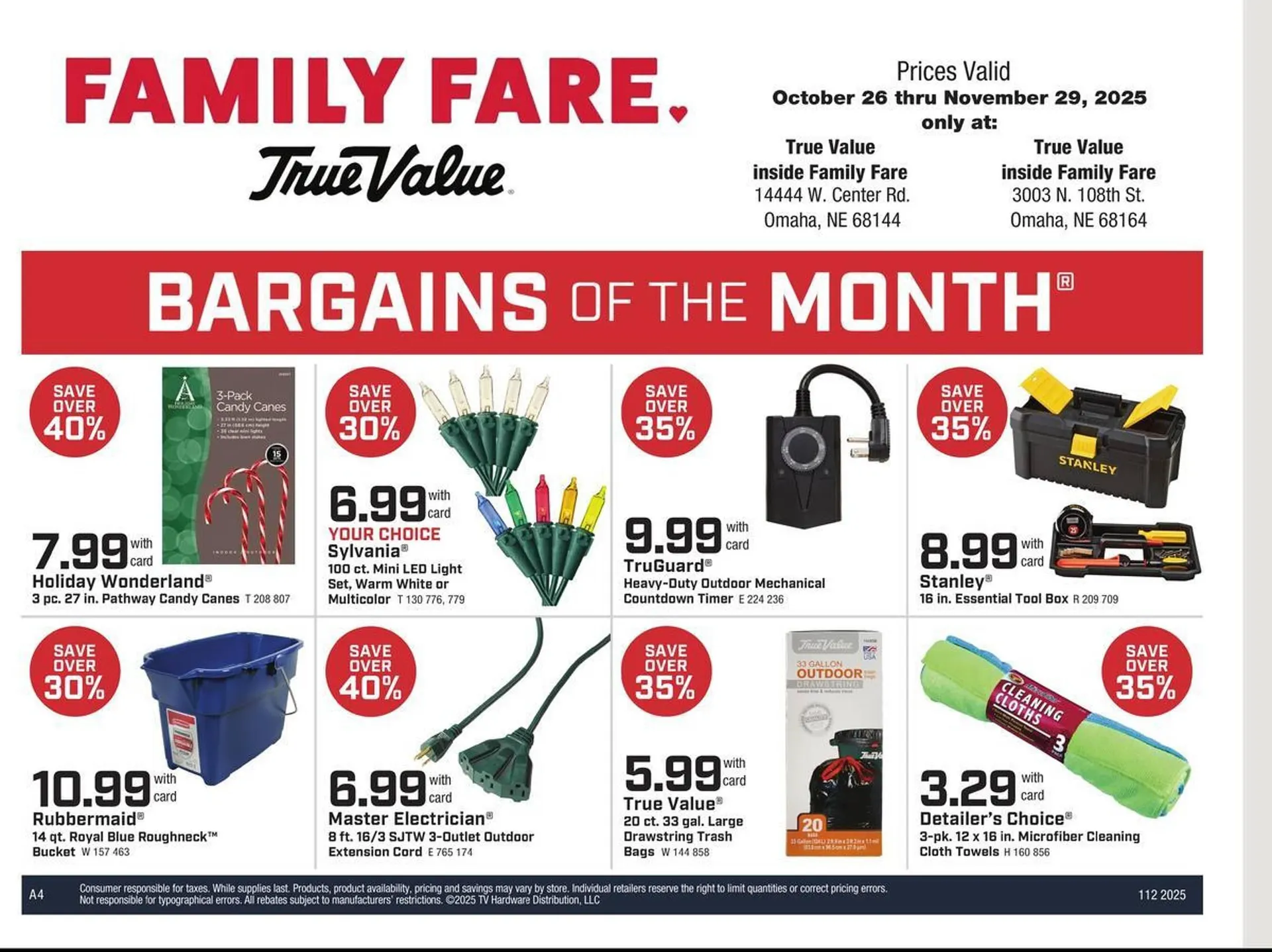 Weekly ad Family Fare weekly ad from November 23 to November 29 2025 - Page 22