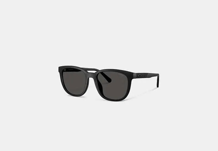 Textured Square Sunglasses