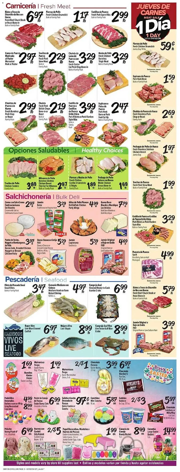 Weekly ad Fiesta Mart weekly ad from April 1 to April 7 2026 - Page 3