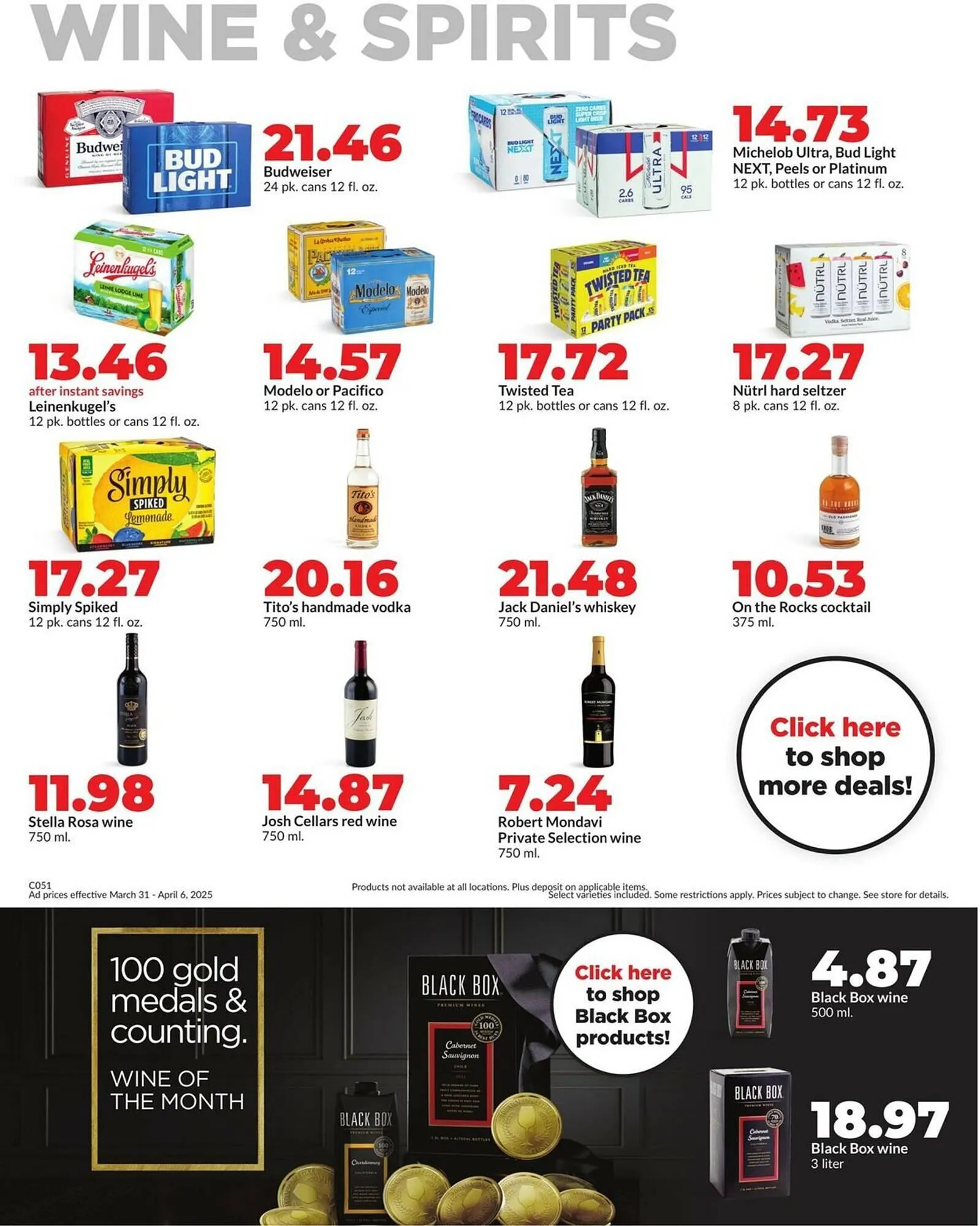 Weekly ad Hy-Vee Weekly Ad from March 31 to April 30 2025 - Page 23