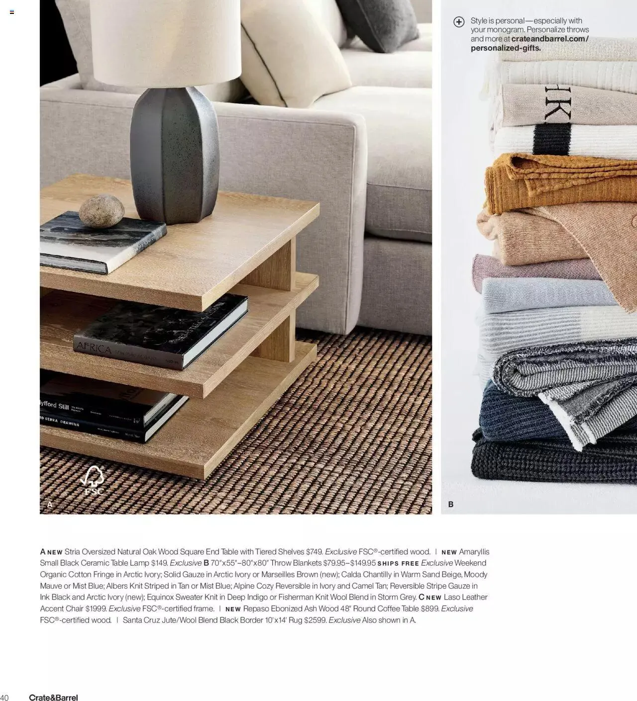 Weekly ad Crate & Barrel - Weekly Ad from April 7 to December 31 2024 - Page 40