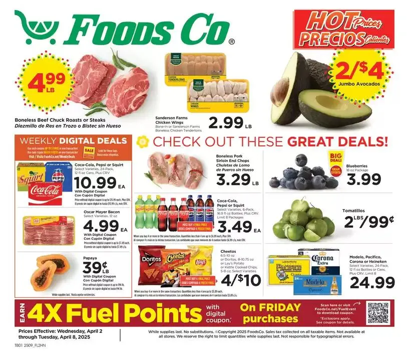 Weekly ad Weekly Ad from April 2 to April 8 2025 - Page 1