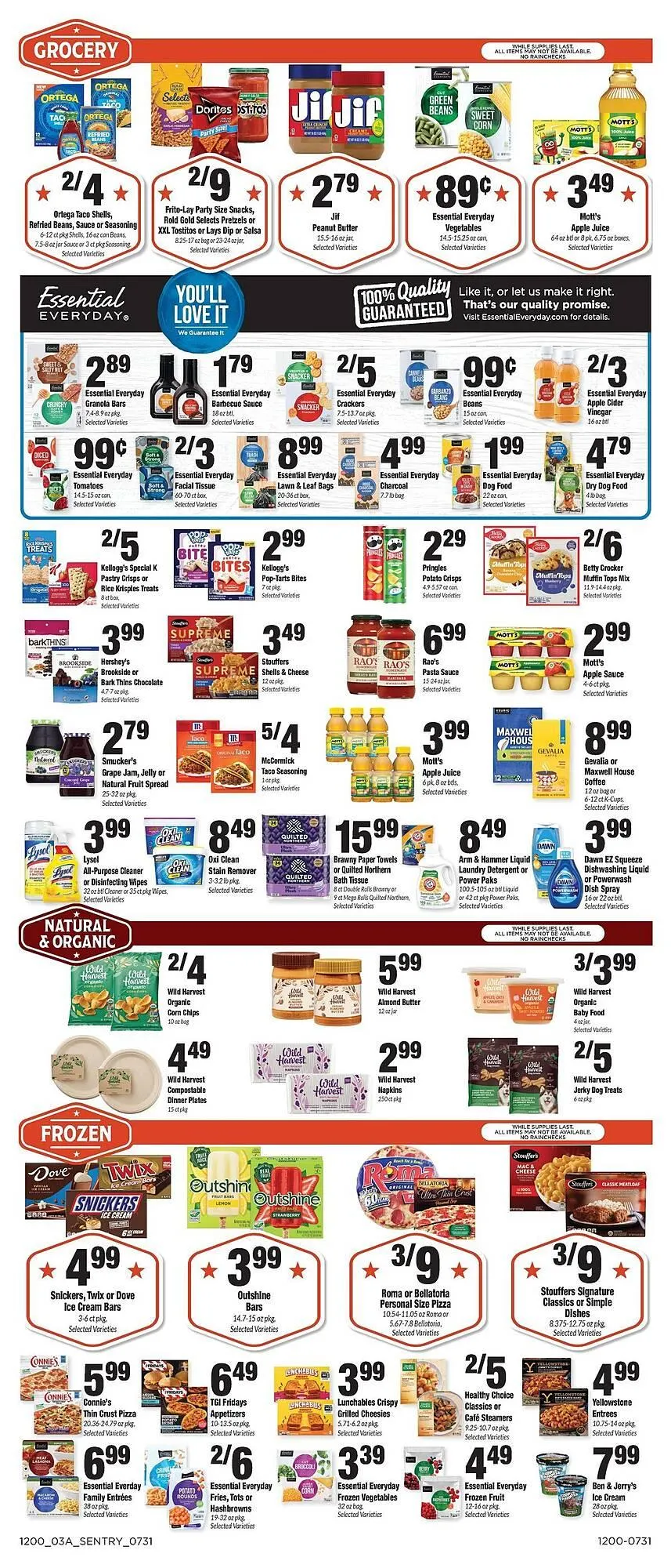 Weekly ad Sentry Weekly Ad from July 28 to August 3 2025 - Page 3