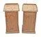 Victorian Gothic Bedside Tables, Set of 2