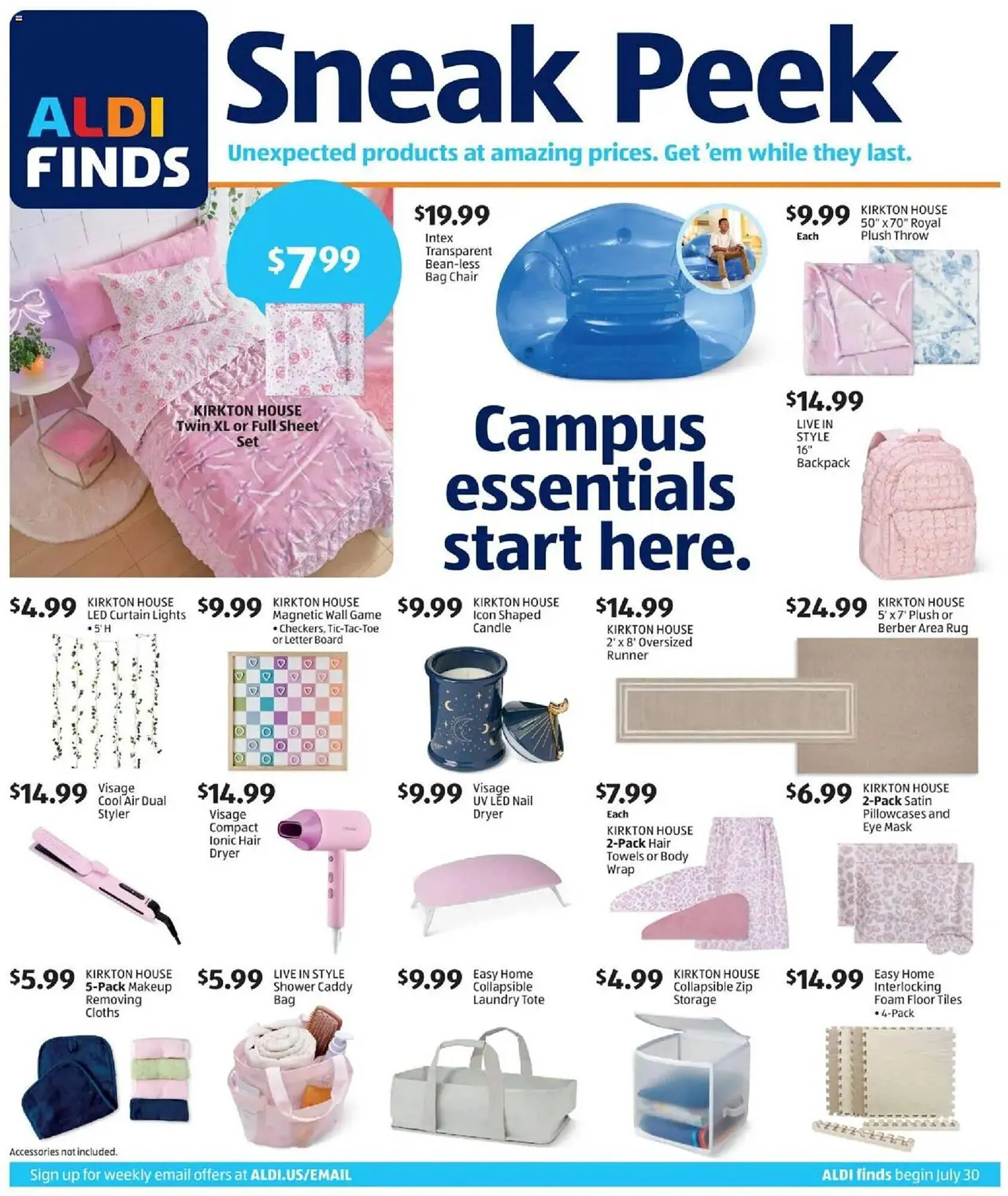 Weekly ad Aldi Weekly Ad from July 30 to August 6 2025 - Page 1