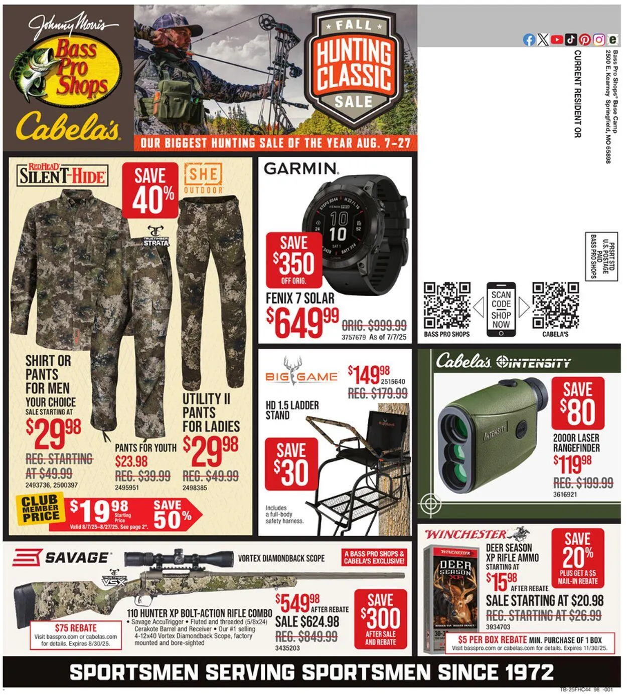 Weekly ad Bass Pro Current weekly ad from August 7 to August 27 2025 - Page 44