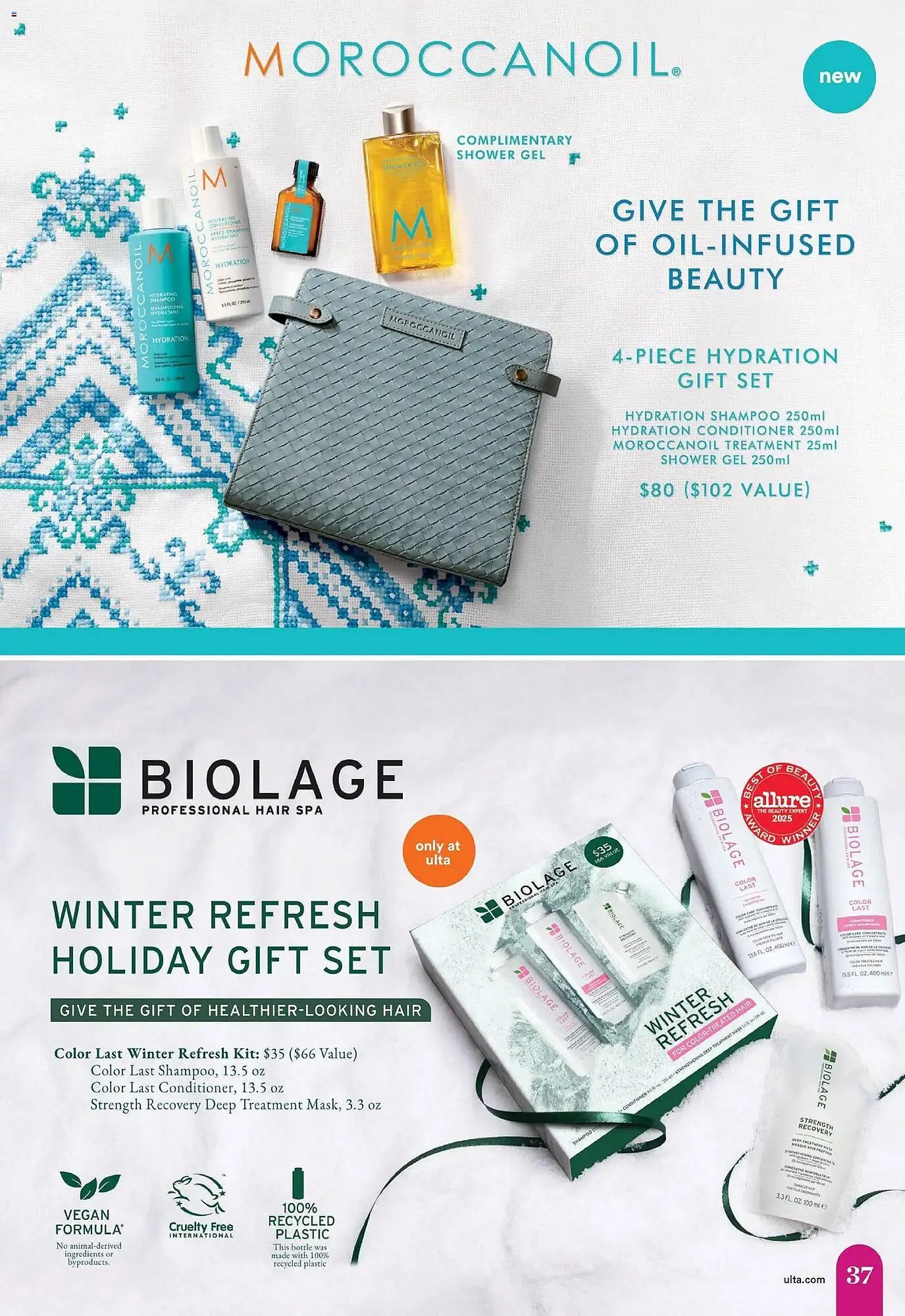 Weekly promotion Ulta Beauty weekly ad spanning from December 8 to January 2 2026 - Page 37 for Catalogue 365