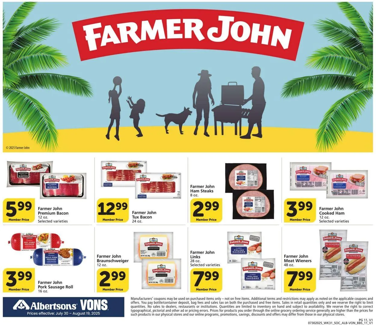 Catálogo de Vons Current weekly ad 30 de julio al 19 de agosto 2025 - Página 11