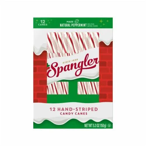 Spangler® Peppermint Candy Canes Multipack