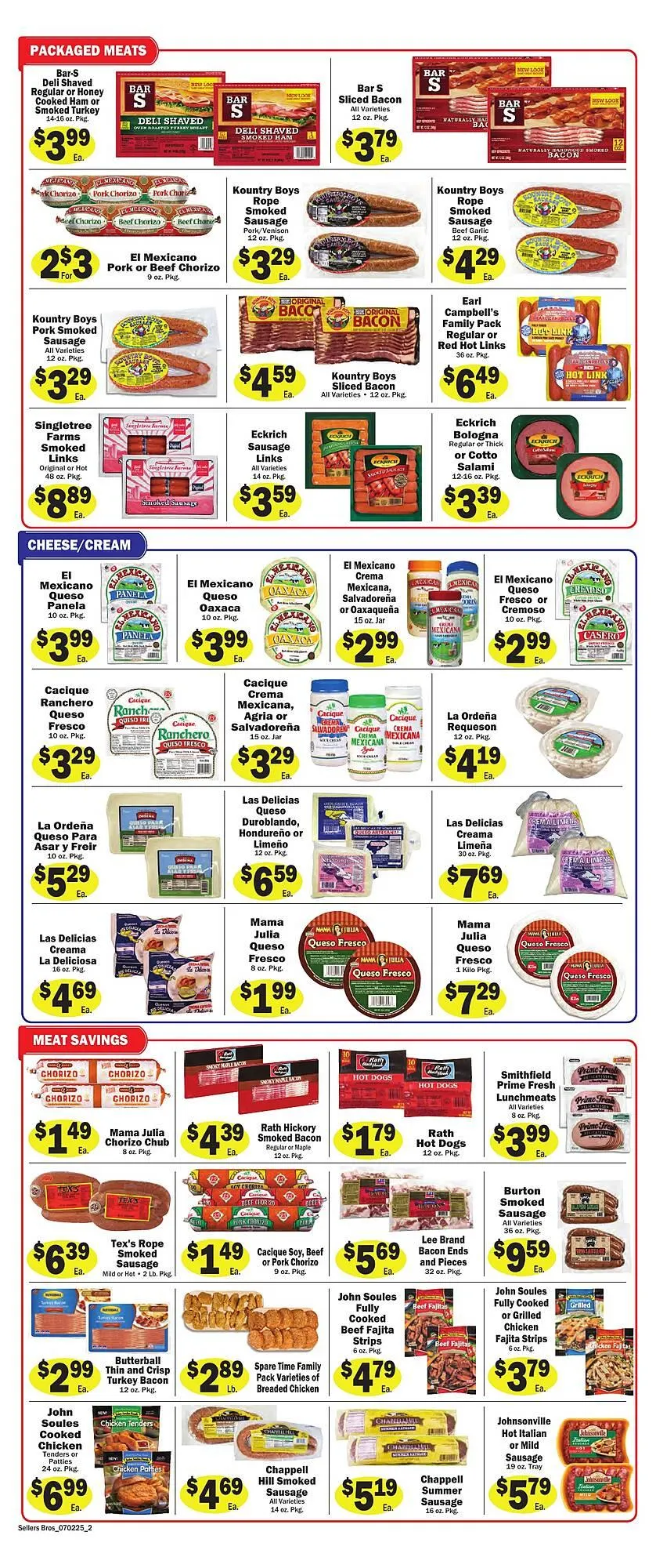 Weekly ad Sellers Bros Weekly Ad from July 2 to July 8 2025 - Page 2