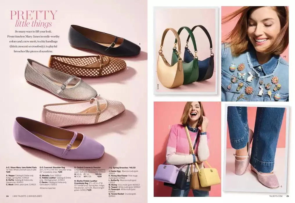 Weekly ad Talbots Next Stop, SPRING! from February 18 to March 4 2025 - Page 13