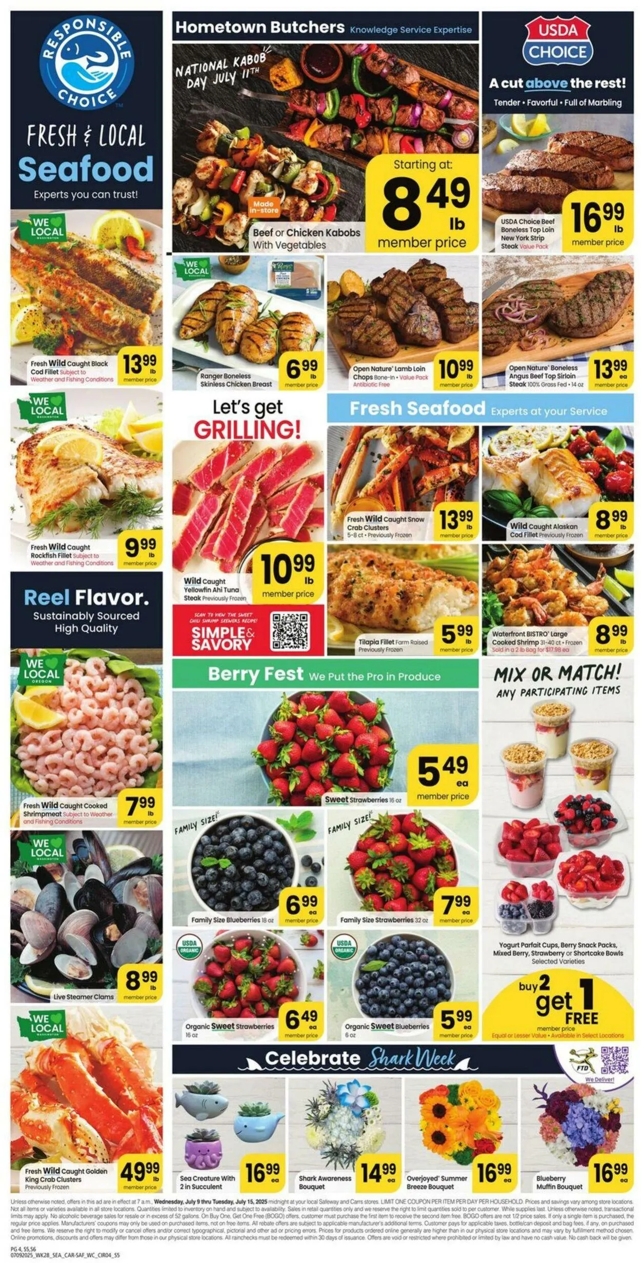 Weekly ad Carrs from July 9 to July 15 2025 - Page 4