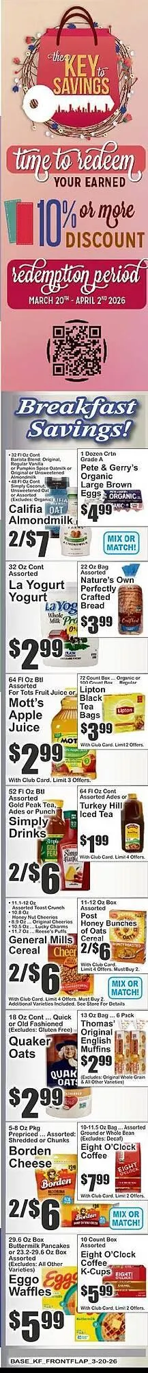 Weekly ad Key Food circular from March 20 to March 26 2026 - Page 2