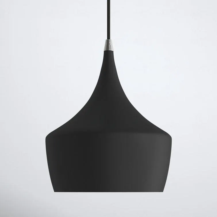 Schultz Single Light Metal Dimmable Pendant