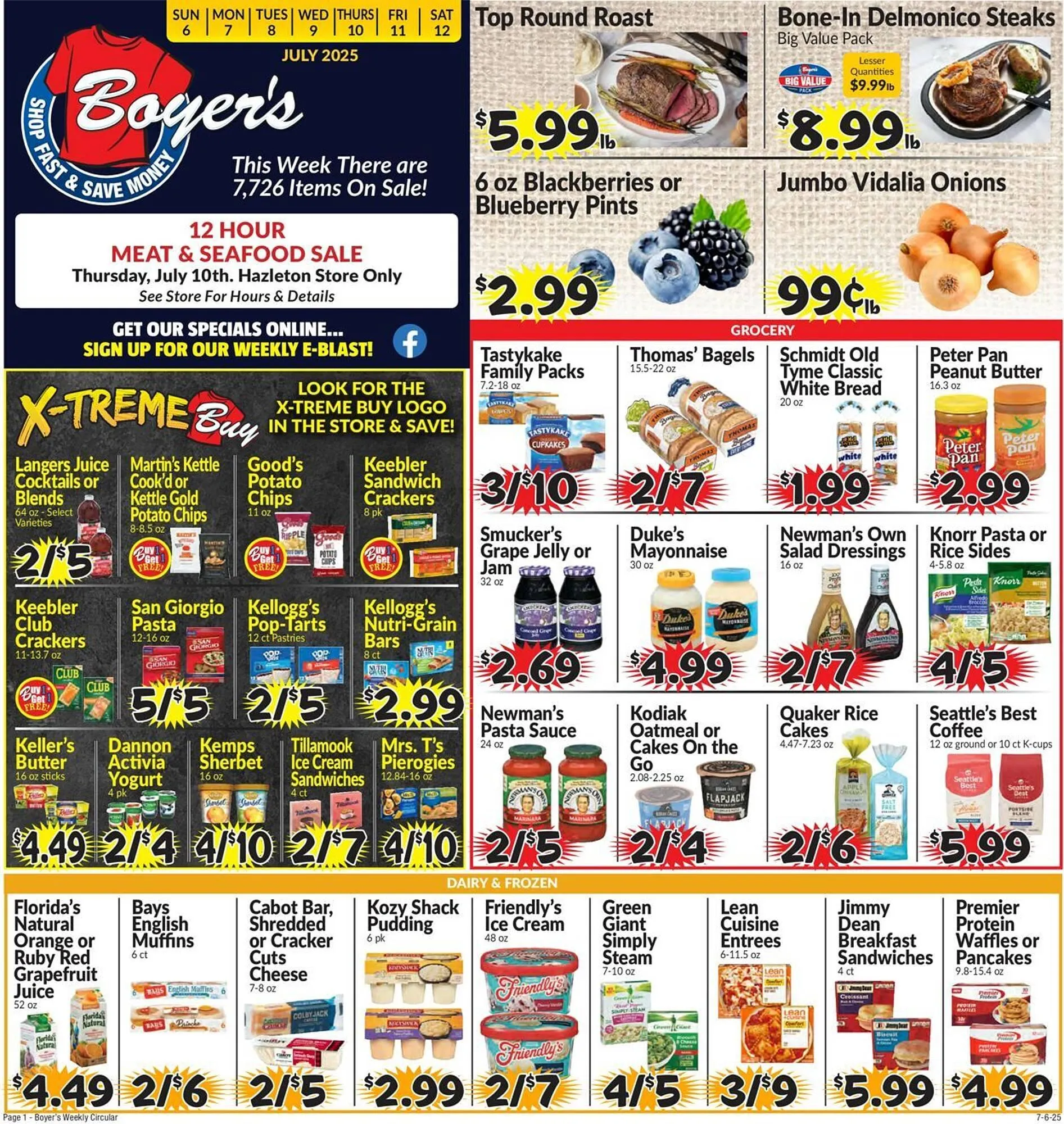 Weekly ad Boyer's Food Markets Weekly Ad from July 6 to July 12 2025 - Page 3
