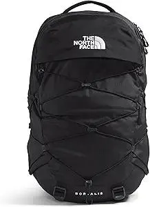 THE NORTH FACE Borealis Commuter Laptop Backpack | Water Repellent Finish, 16" Laptop Sleeve, Large Main Compartment for Everyday Carry, TNF Black/TNF Black-NPF, One Size
