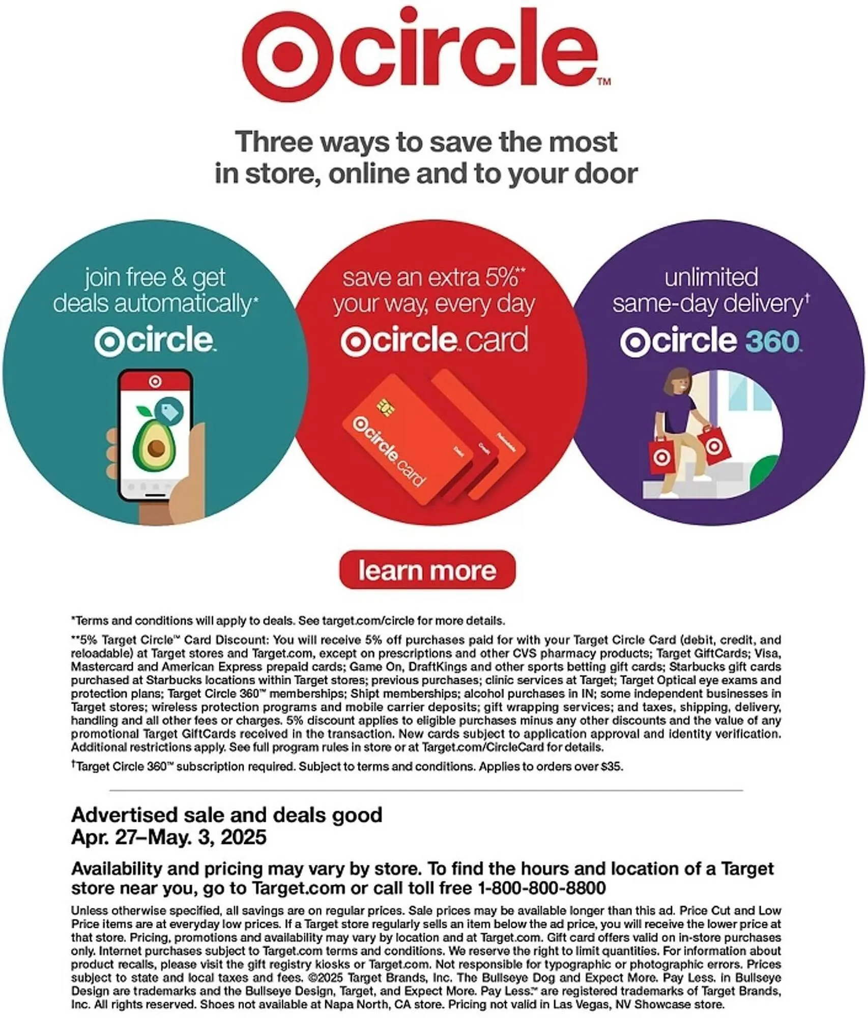 Weekly ad Target Weekly Ad from April 27 to May 3 2025 - Page 28
