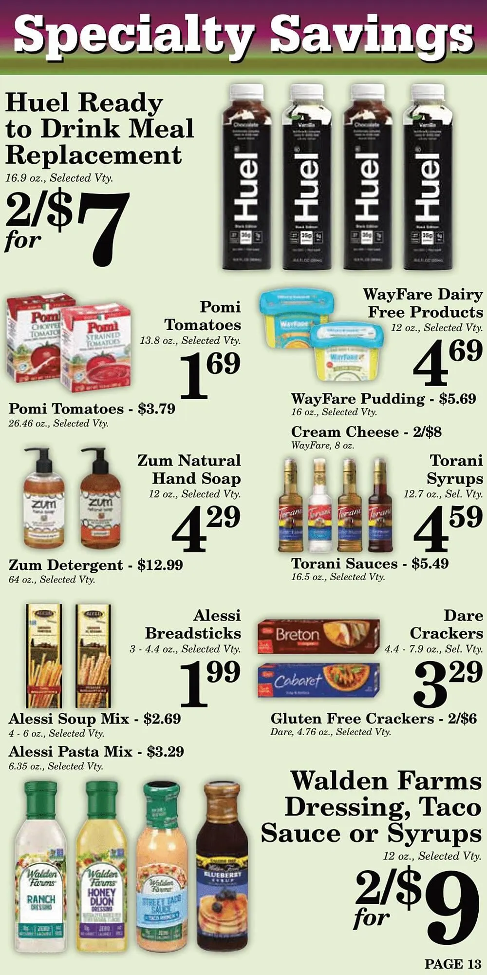 Weekly ad Harvest Foods ad from November 6 to December 3 2024 - Page 14