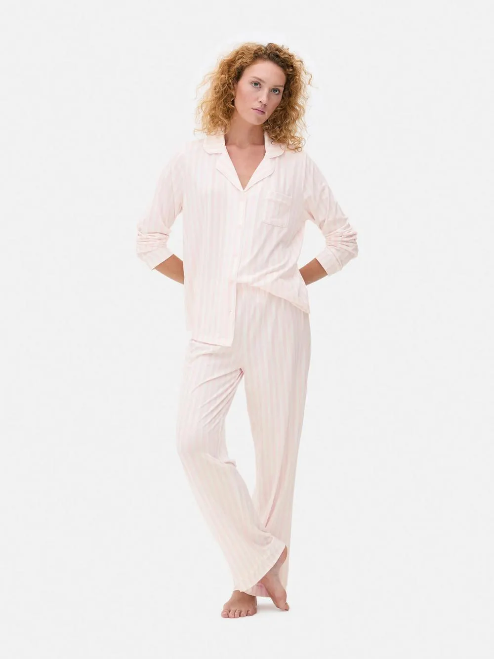 Printed Boyfriend Pyjama Set