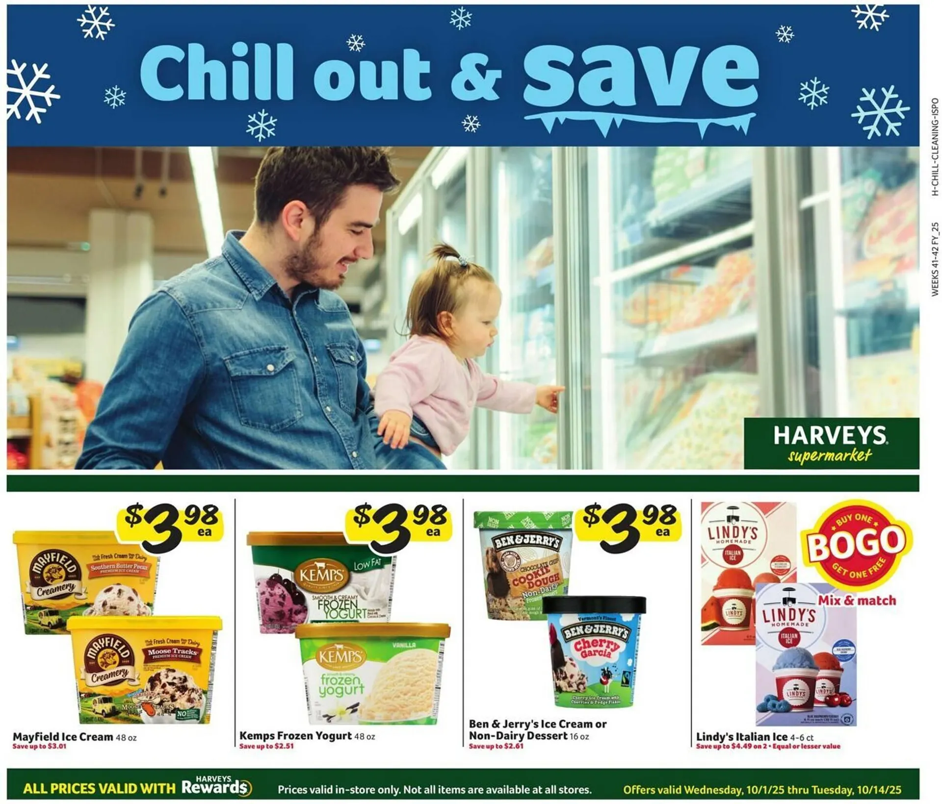 Weekly ad Harveys Supermarkets weekly ad from October 1 to October 14 2025 - Page 1