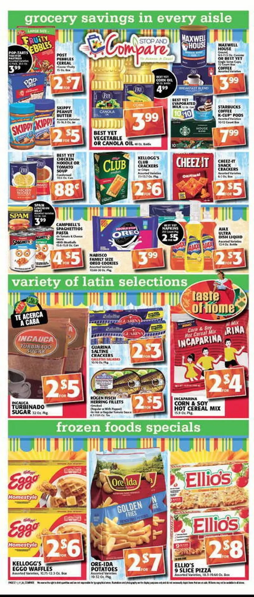 Catálogo de Stop and Compare Markets Weekly Ad 17 de enero al 23 de enero 2025 - Página 2