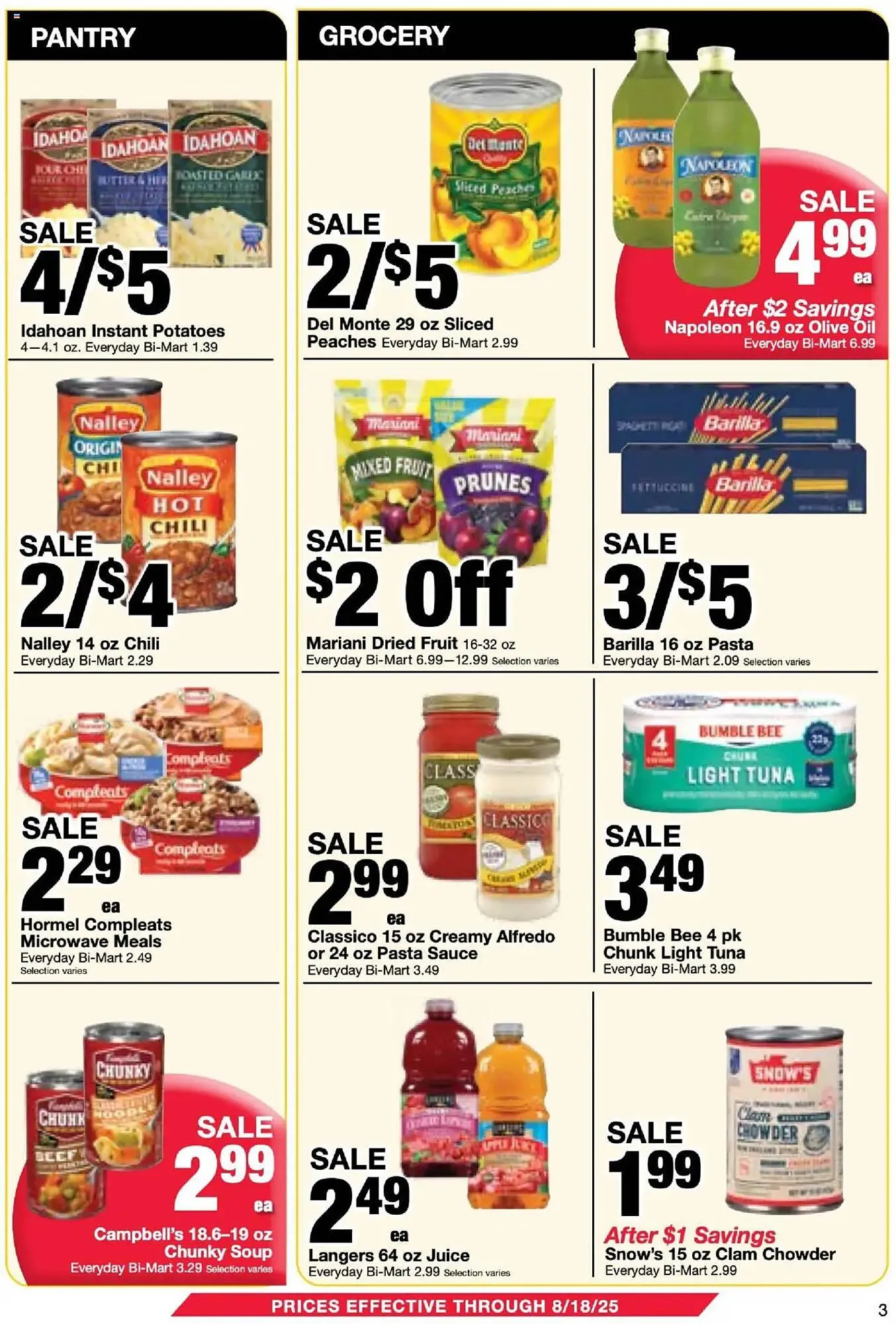 Weekly ad Bi-Mart Weekly Ad from July 29 to August 18 2025 - Page 3
