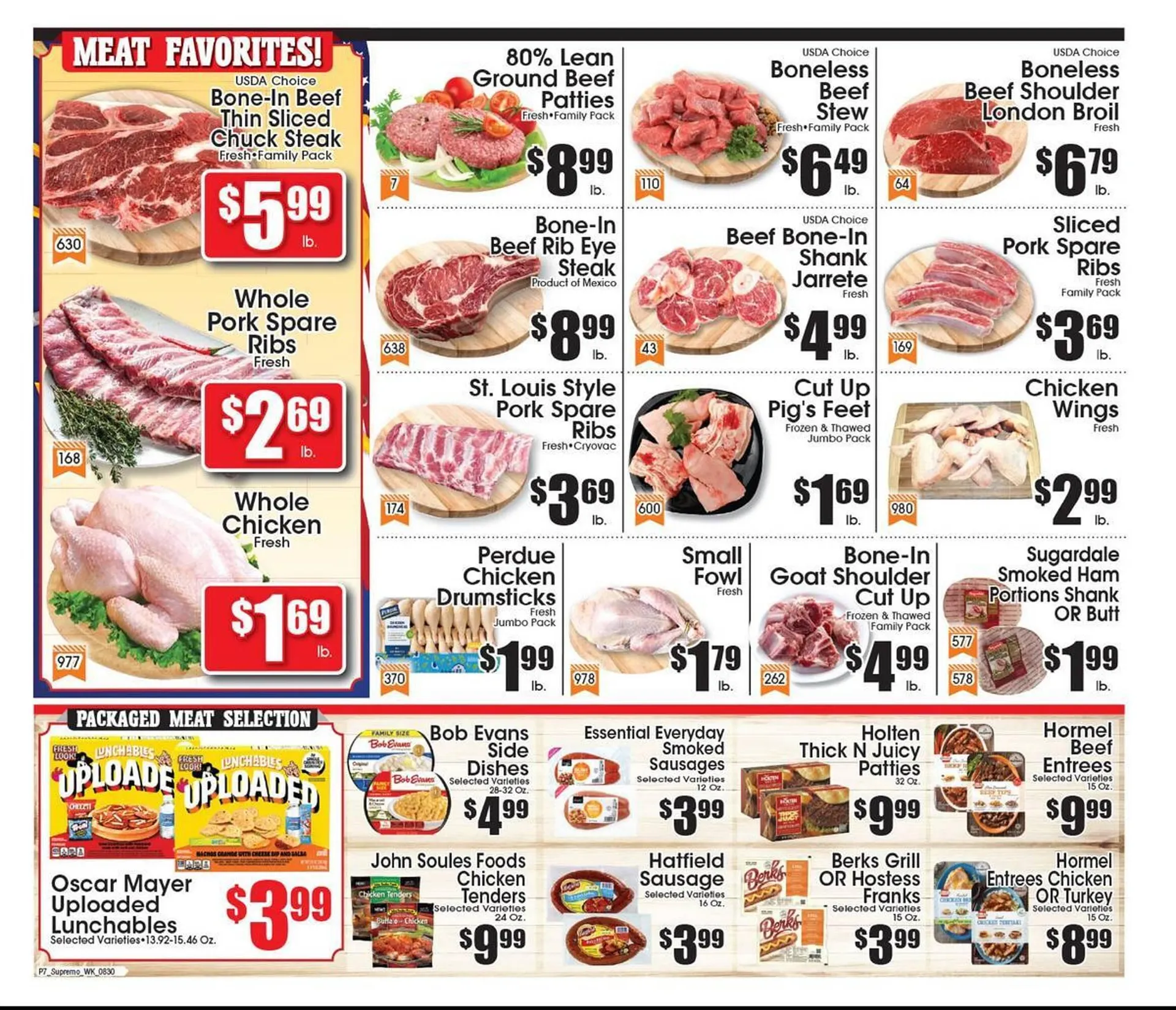 Weekly ad Supremo Foods Inc weekly ad from August 30 to September 5 2025 - Page 7