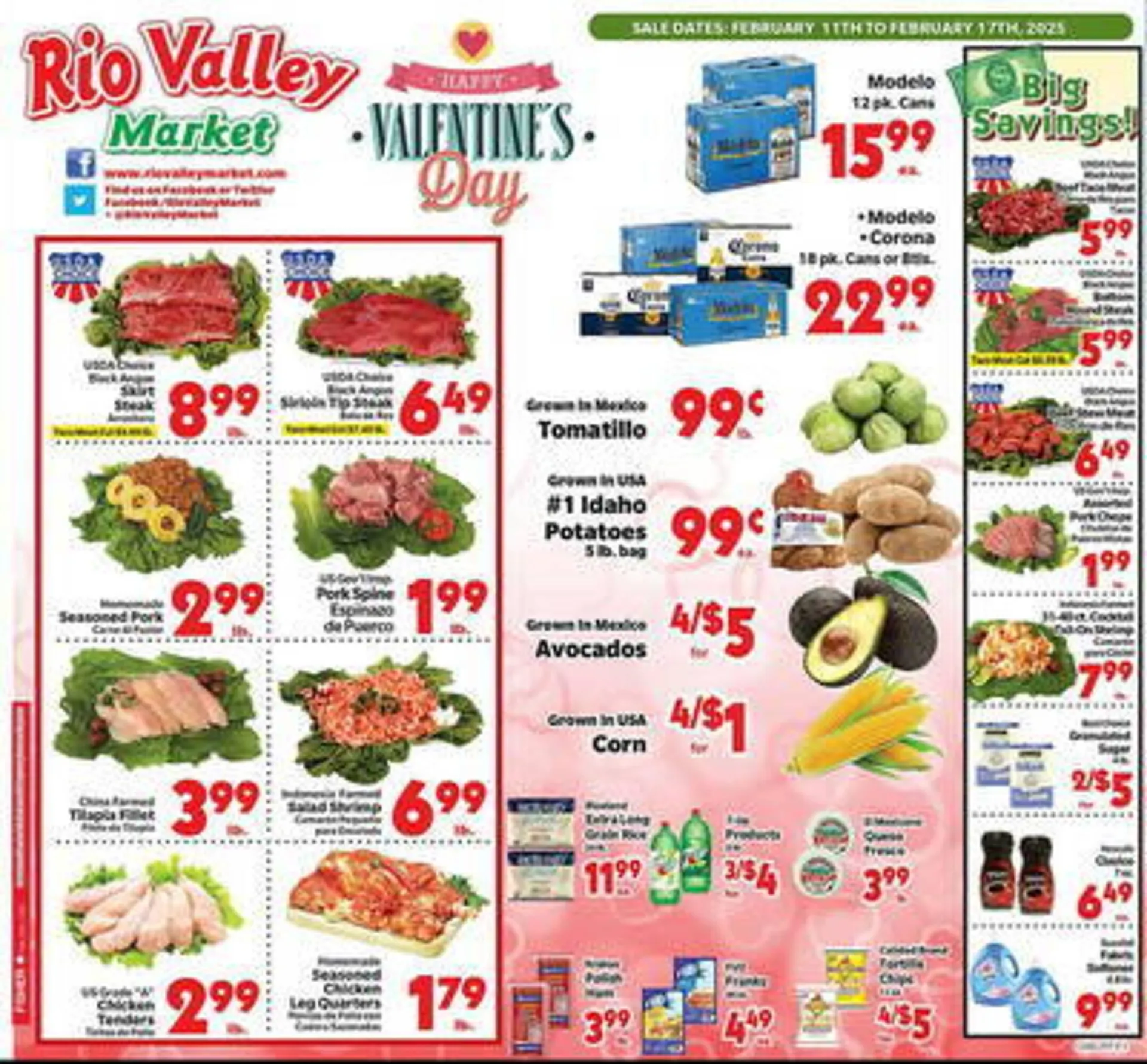 Rio Valley Market Weekly Ad - 1
