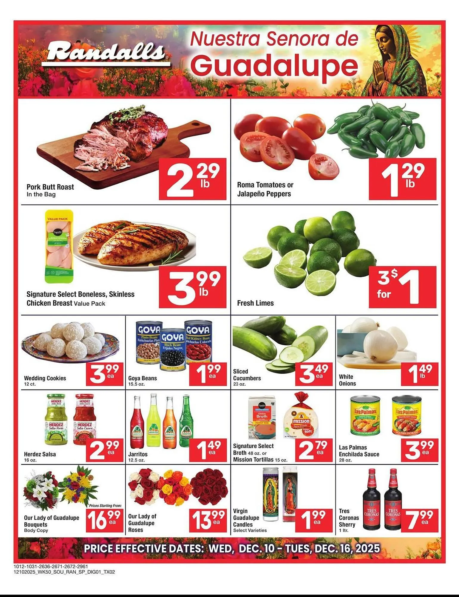 Weekly ad Randalls weekly ad from December 10 to December 16 2025 - Page 1