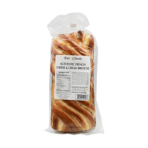 EuroClassic Authentic French Cheese & Cream Swirl Brioche