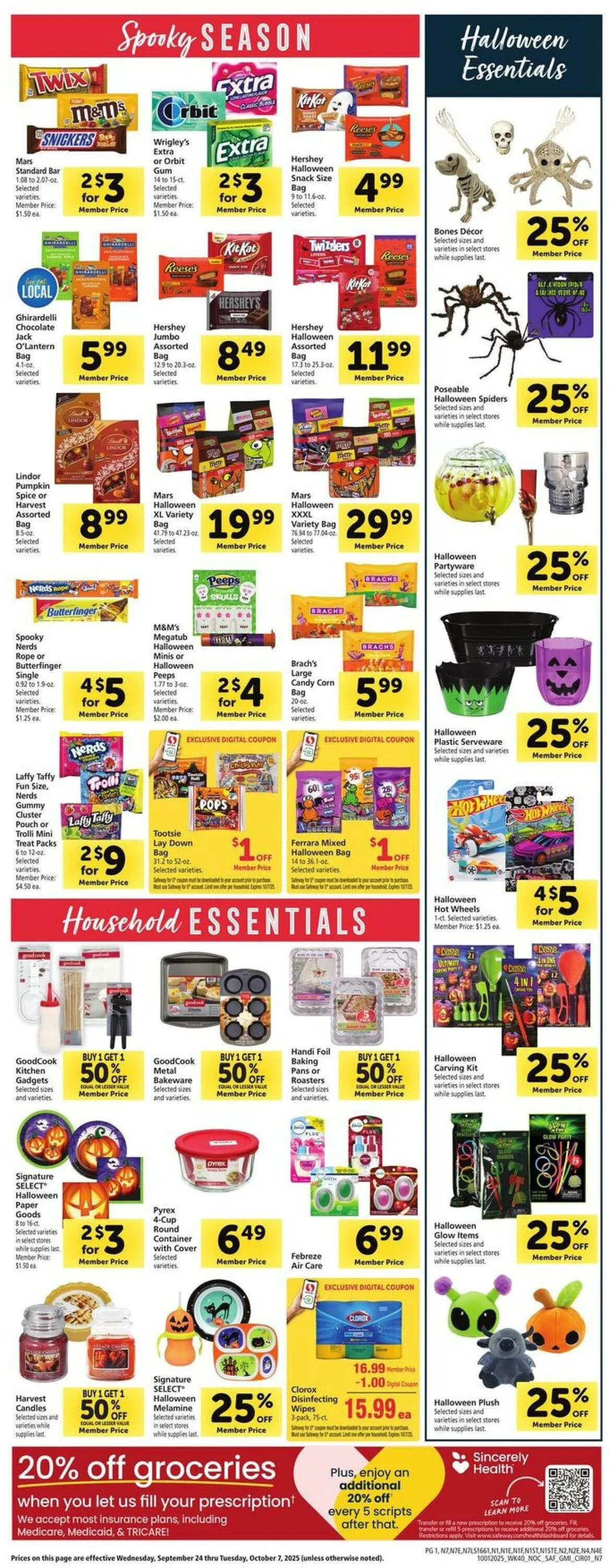 Weekly ad Safeway Current weekly ad from October 1 to October 7 2025 - Page 10