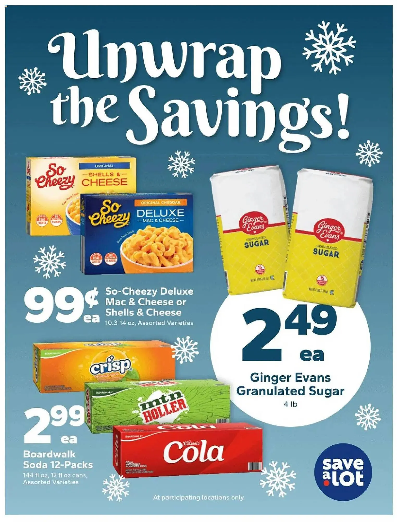Weekly ad Save a Lot weekly ad from December 10 to December 17 2025 - Page 1
