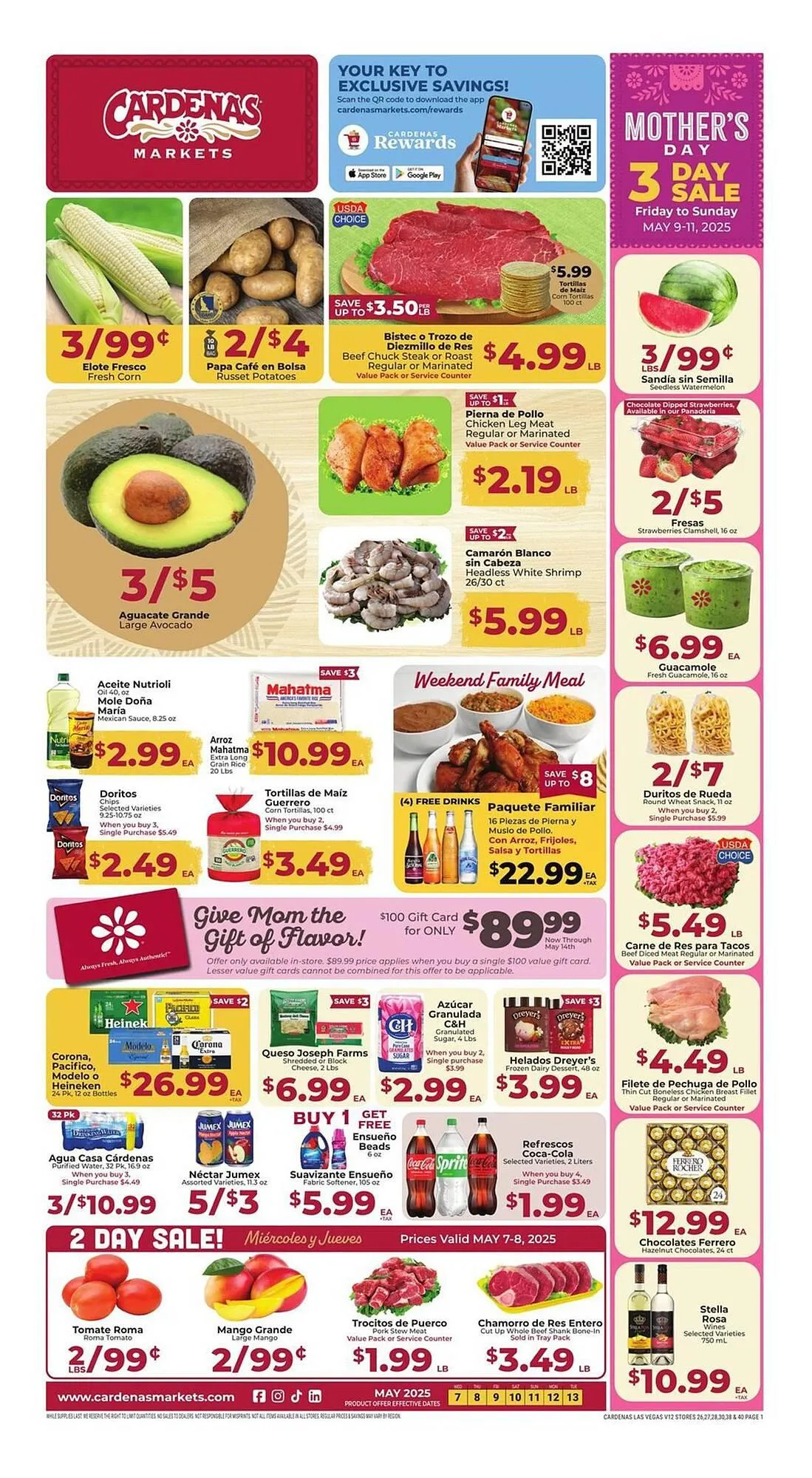 Weekly ad Cardenas Weekly Ad from May 7 to May 13 2025 - Page 1