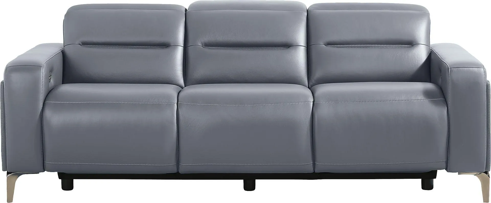 Amalfi Leather Dual Power Reclining Sofa