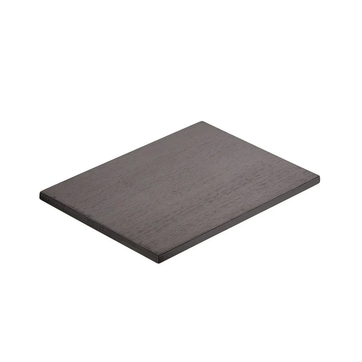 The Container Store Small Artisan Bamboo Lid Black
