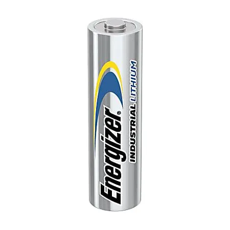 Energizer® Industrial Lithium AA Batteries, Pack Of 24 Batteries, L91