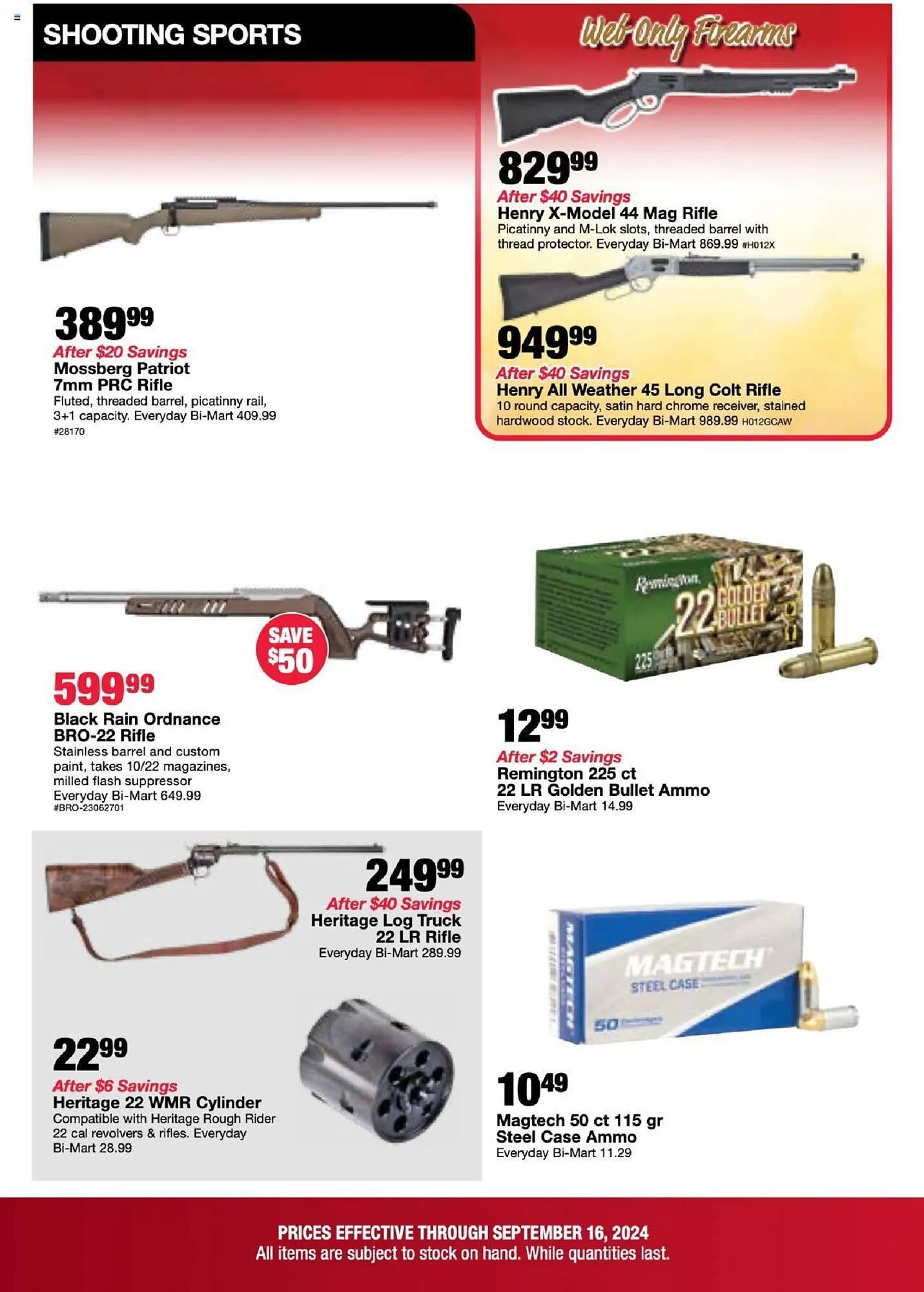 Weekly ad Bi-Mart Weekly Ad from September 10 to September 16 2024 - Page 6