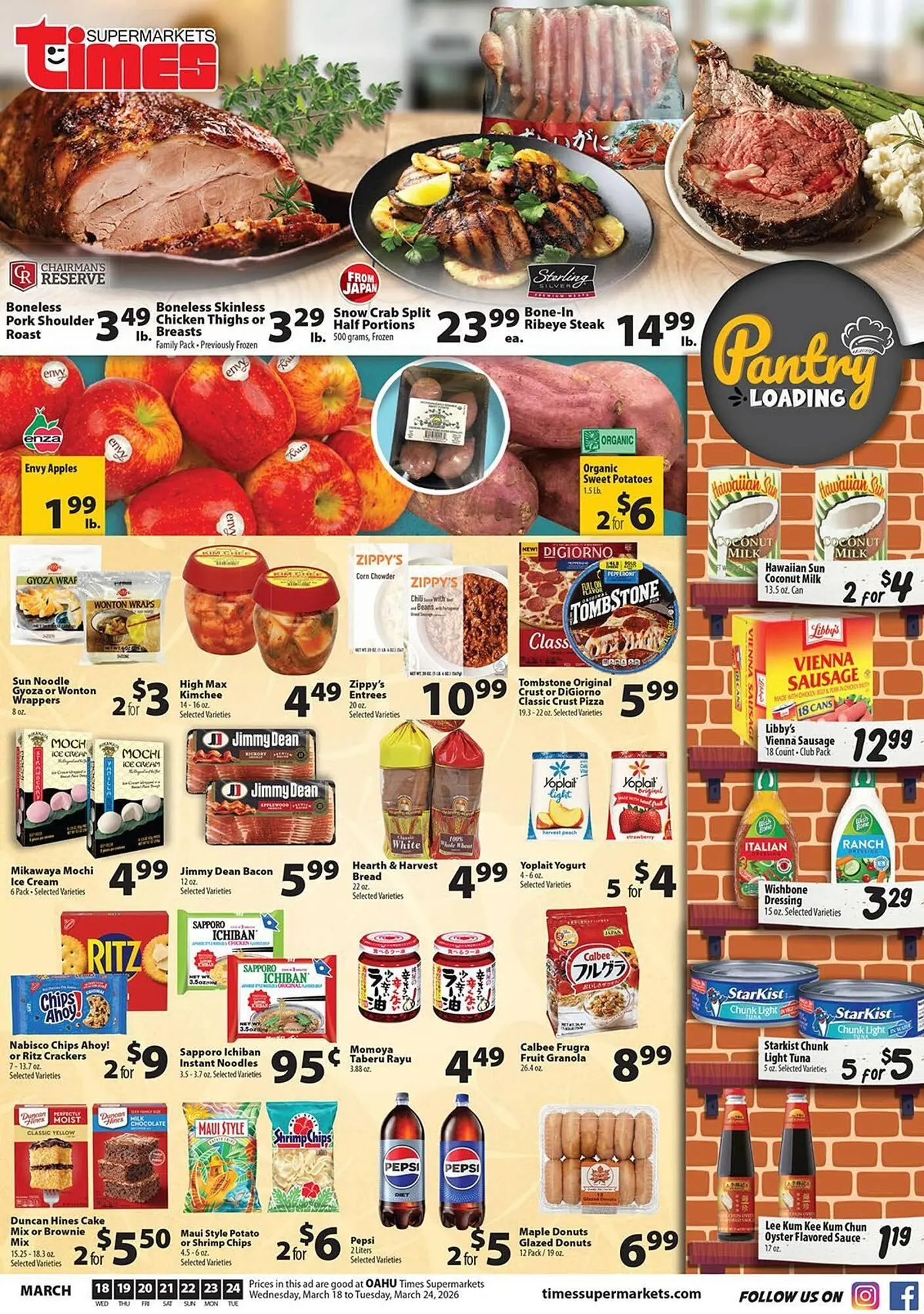 Weekly ad Times Supermarkets weekly ad from March 18 to March 24 2026 - Page 1
