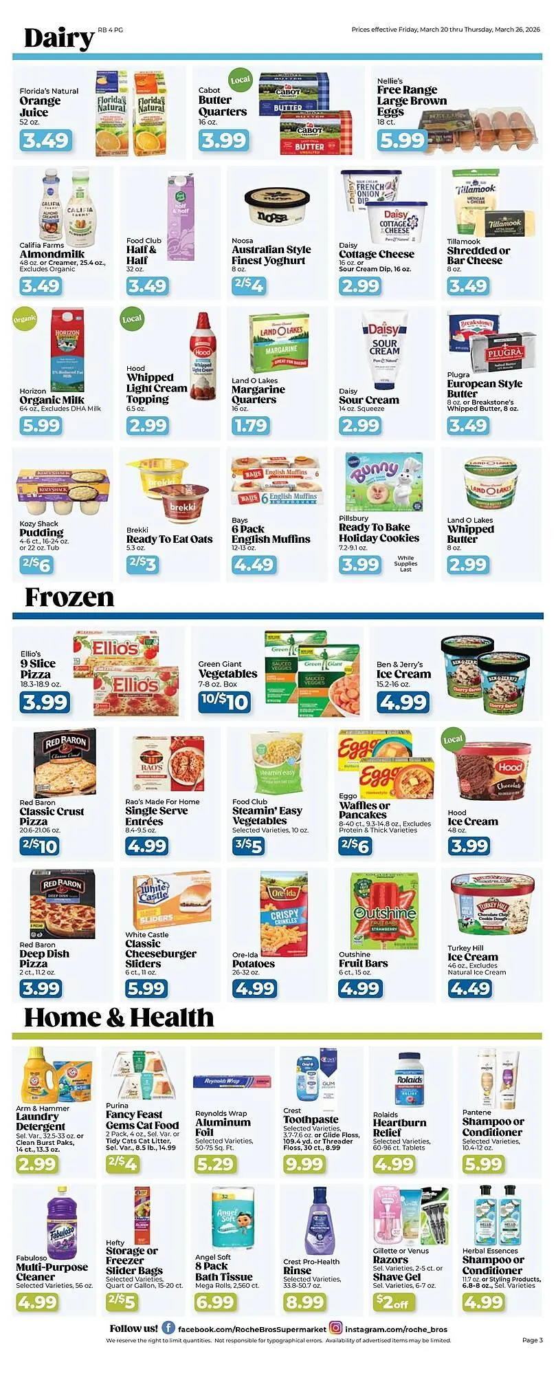 Weekly ad Roche Bros weekly ad from March 20 to March 26 2026 - Page 3