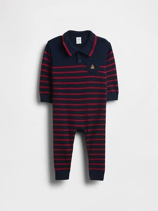 Baby Polo Sweater One-Piece