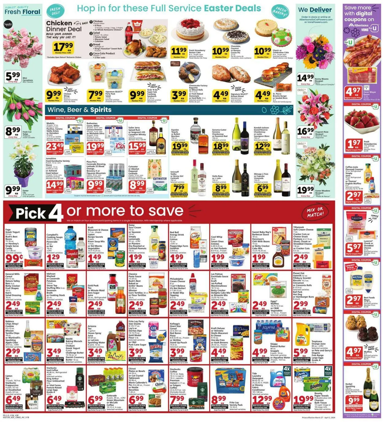 Weekly ad Vons Current weekly ad from March 27 to April 2 2024 - Page 2