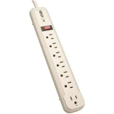 Tripp Lite Surge Protector TL P74 R Right Angle 7 Outlet