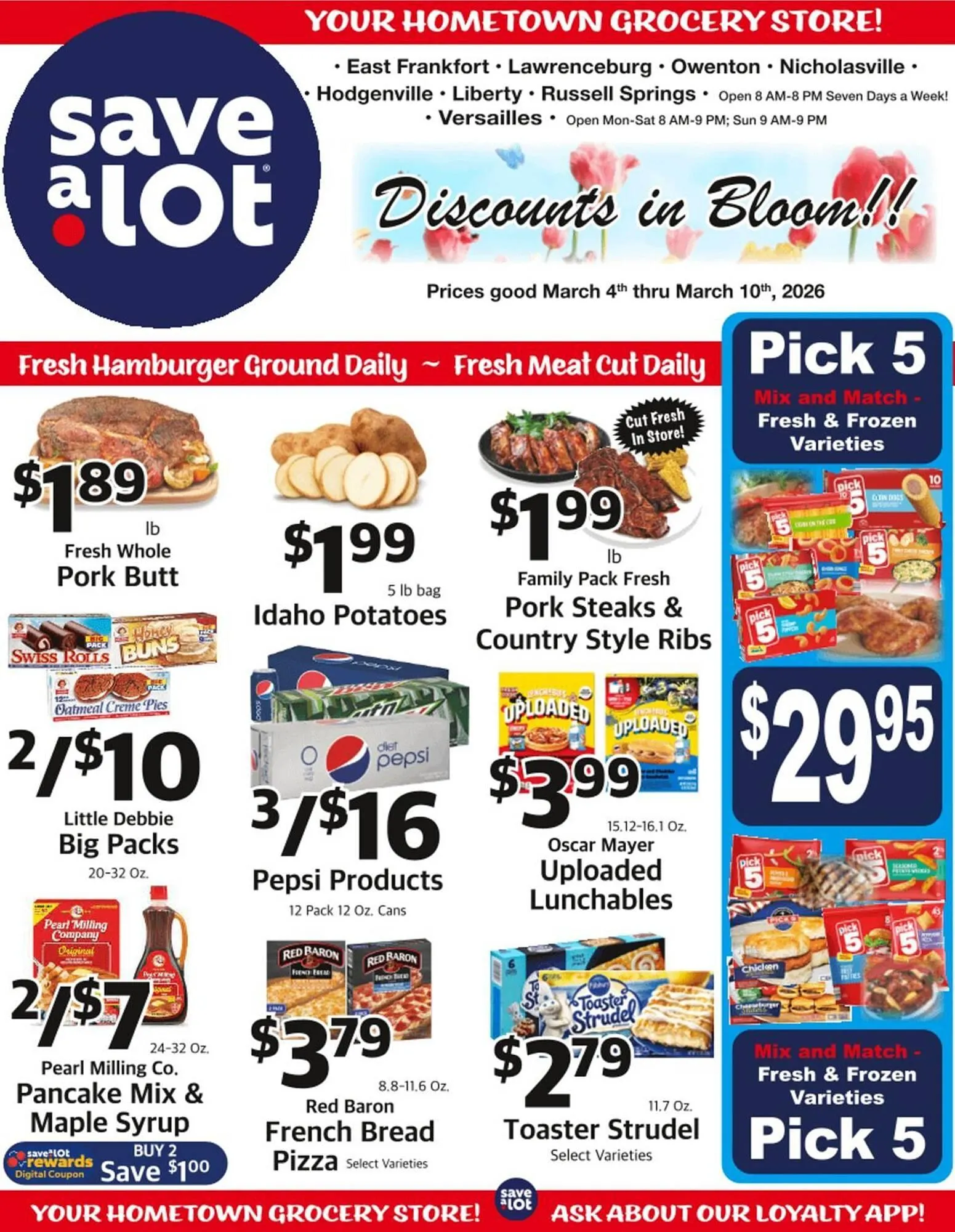 Weekly ad Save a Lot weekly ad from March 4 to March 10 2026 - Page 1