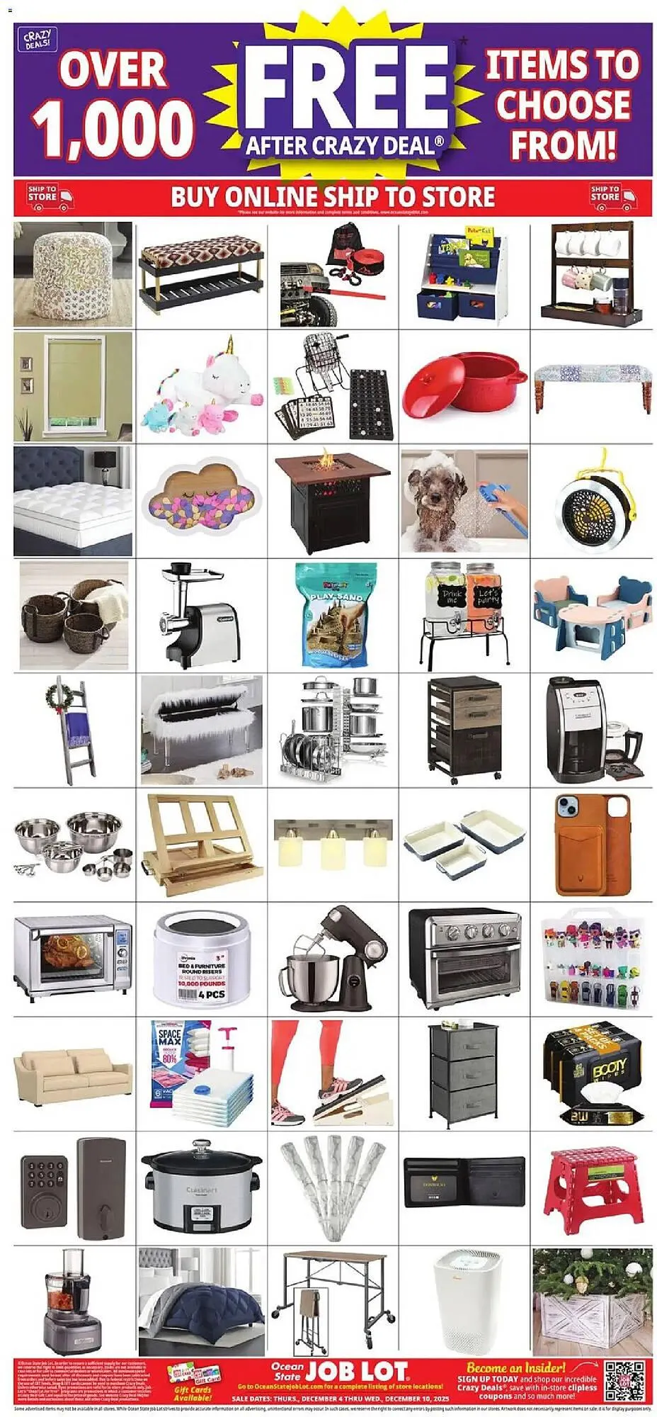 Weekly ad Ocean State Job Lot flyer from December 4 to December 10 2025 - Page 26