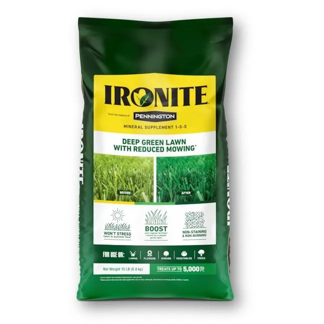 Ironite 15-lb 5000-sq ft 1-0-0 Mineral Supplement