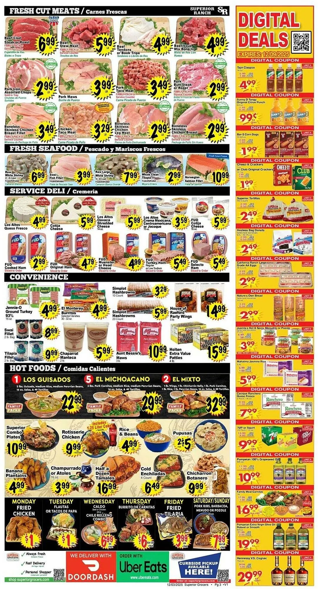 Weekly ad Superior Grocers weekly ad from December 3 to December 9 2025 - Page 3