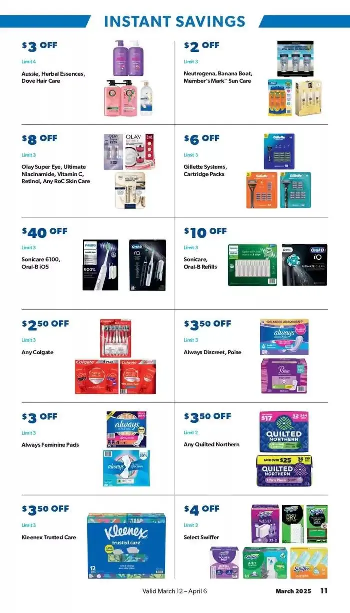 Weekly ad Sam's Club Weekly ad from March 12 to April 6 2025 - Page 11