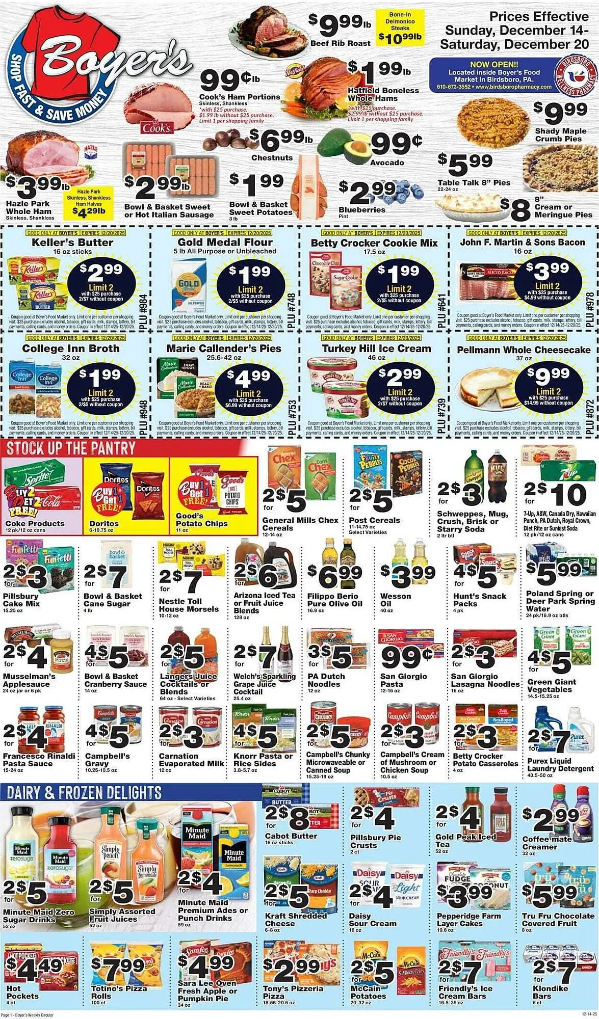 Boyers Food Markets weekly ad - 1